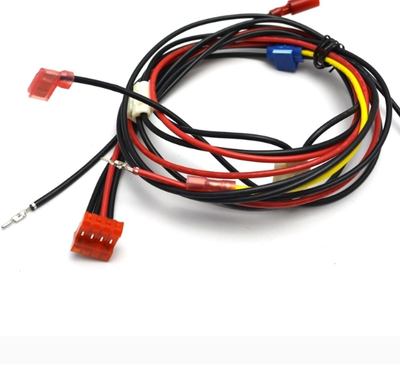 2.54-4P red piercing terminal wire
