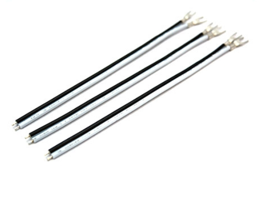 3.2Y cord end terminal cable black and white